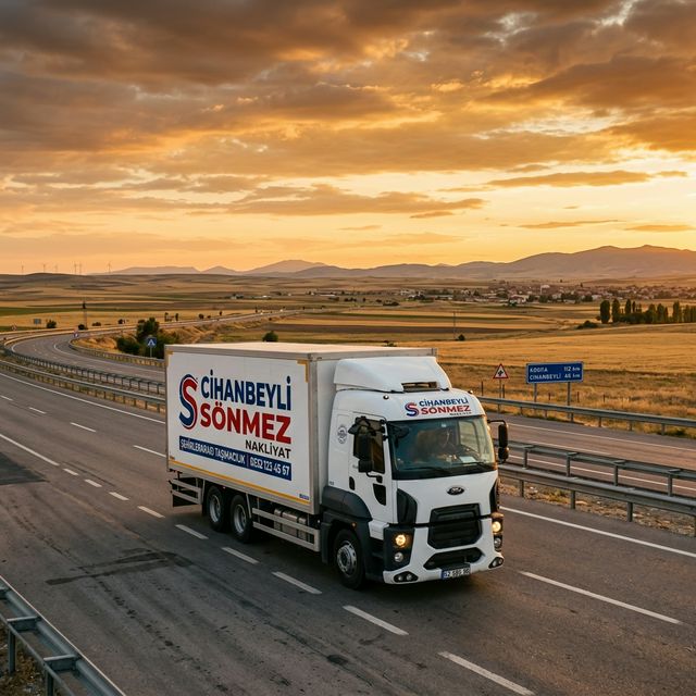 Sönmez Nakliyat Kamyon - Cihanbeyli Evden Eve Nakliyat